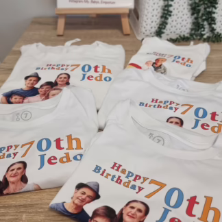 Custom Birthday Shirts – Personalised Just for You