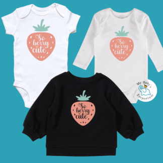 So Berry Cute 3pc Baby Winter Clothing Bundle Sizes 6 - 12 Months