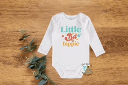 Baby Long Sleeve Onesie - Little Bit Hippie