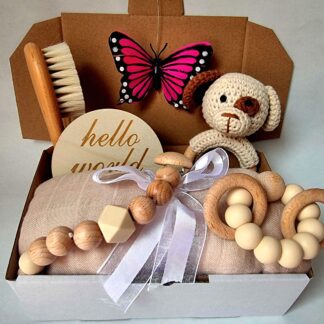 Dennis the Dog – 6pc Essentials Baby Gift Set