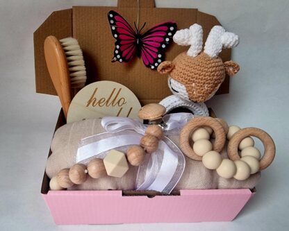 Daisy The Deer – 6pc Essentials Baby Gift Set