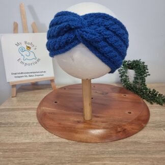 Erika Twist Headband - Royal blue