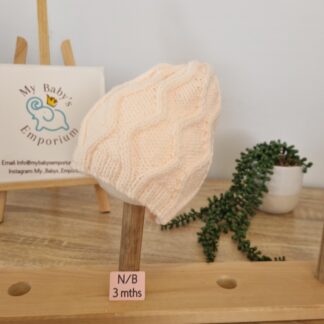 Baby Beanies Newborn to 3 Months - apricot
