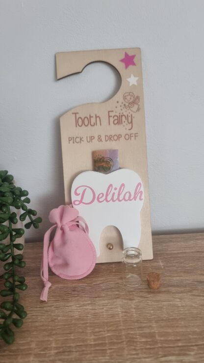Tooth Fairy’s Special Delivery Door Hanger