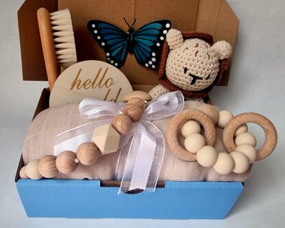 Luke The Lion – 6pc Essentials Baby Gift Set