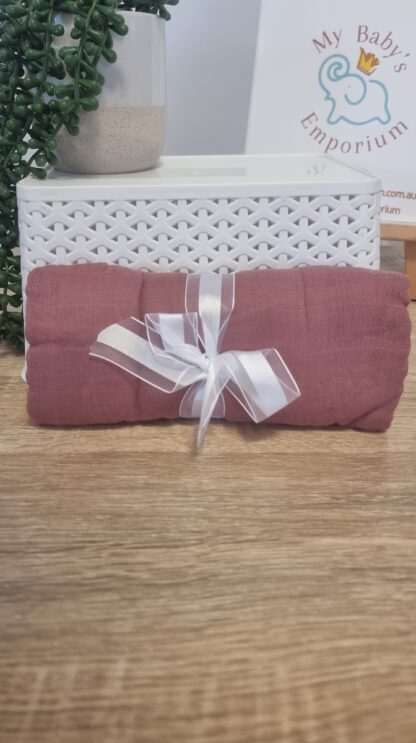 Soft Bamboo Cotton Muslin Wrap – Extra Large & Versatile