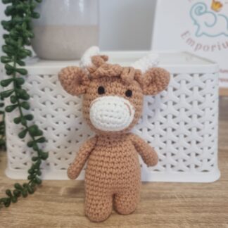 Crocheted Animal Friend - Cow