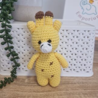 Crocheted Animal Friend - Giraffe (yellow)