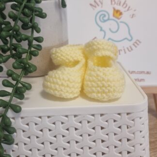 Mary Jane Shoes - Yellow