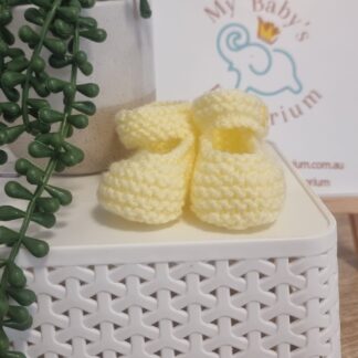Mary Jane Shoes - Yellow