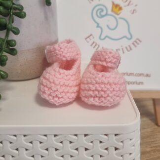 Mary Jane Shoes - Baby Pink