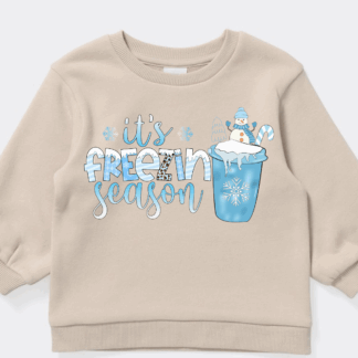Baby Fleece Jumper - It’s Freezin’ Season