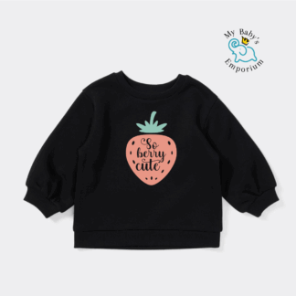 Baby Fleece Jumper - So Berry Cute