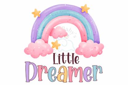 Baby Short Sleeve Onesie - Little Dreamer - Image 2