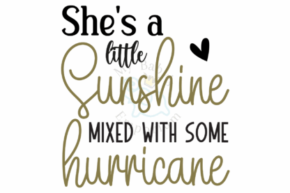 Baby Short Sleeve Onesie - She's A Little Sunshine... - Image 2
