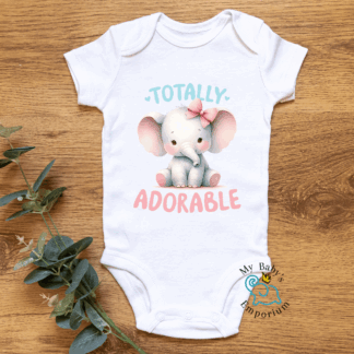 Baby Short Sleeve Onesie - Totally Adorable