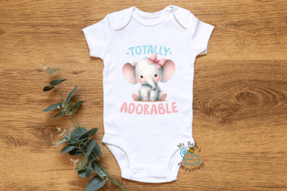 Baby Short Sleeve Onesie - Totally Adorable