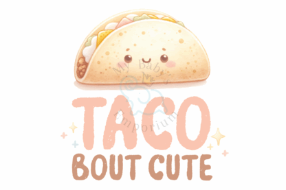 Baby Short Sleeve Onesie - Taco Bout Cute - Image 2
