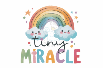 Baby Short Sleeve Onesie - Tiny Miracle - Image 2