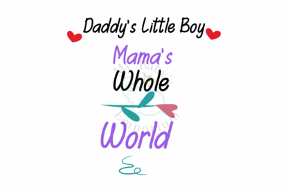 Baby Short Sleeve Onesie - Daddy's Little Boy... - Image 2