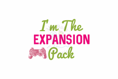 Baby Short Sleeve Onesie - I'm The Expansion Pack Gaming - Image 2