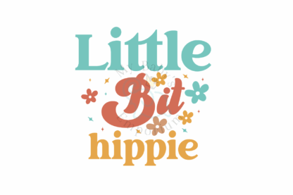 Baby Short Sleeve Onesie - Little Bit Hippie - Image 2