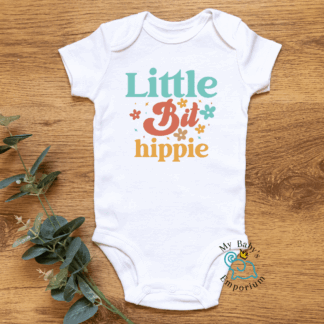 Baby Short Sleeve Onesie - Little Bit Hippie