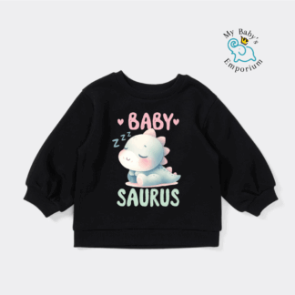 Baby Fleece Jumper - Baby Saurus