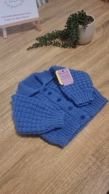 Noah Cardigan – Cornflour Blue