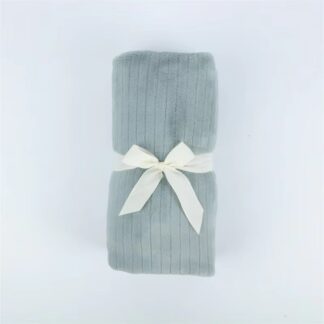 Cloud-Soft Double-Sided Fleece Baby Blanket - Teal